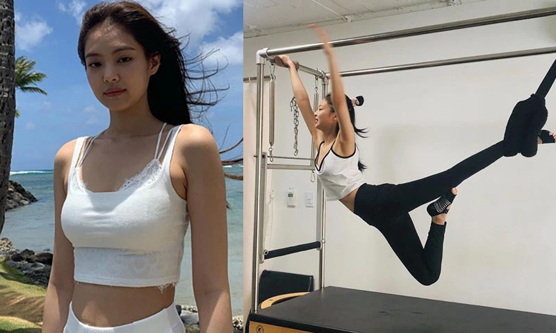 jennie blackpink tap pilates