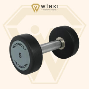 Tạ đơn cao su Rubber Dumbell (DB003) 6 ta don cao su 1