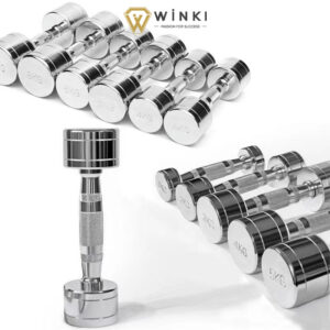 Tạ đơn thép mạ Crom Dumbbell (DB010) 9 ta don thep ma crom 2