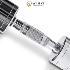 Tạ đơn thép mạ Crom Dumbbell (DB010) 10 ta don thep ma crom 3